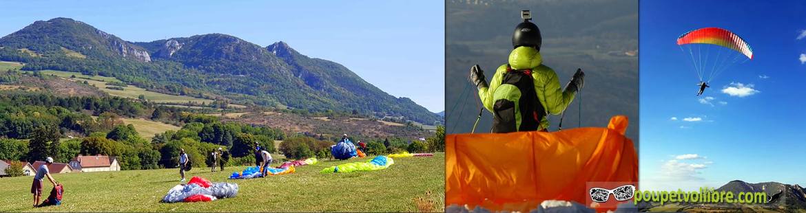 stage initiation parapente poupet