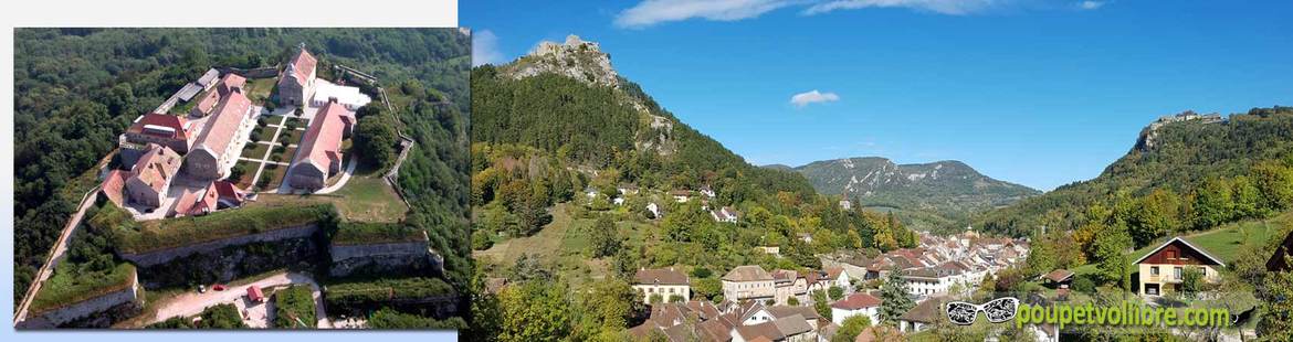 hebergements autour de salins les bains parapente