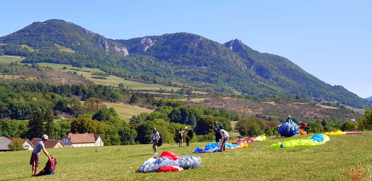 faire une journée d'initiation découverte parapente au poupet