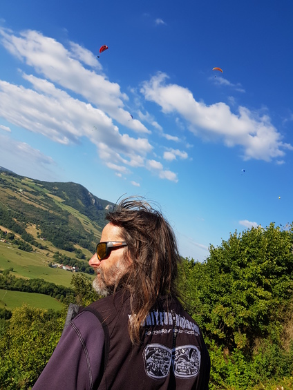 guider des élèves en stage parapente poupet