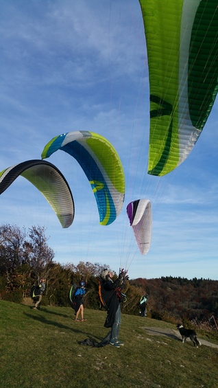 perfectionnement parapente poupet