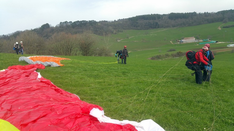 journée recyclage formation biplace parapente au poupet