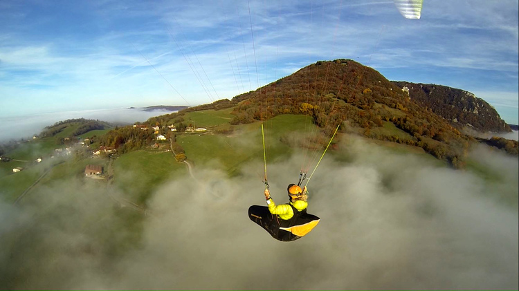 mont poupet  brouillard